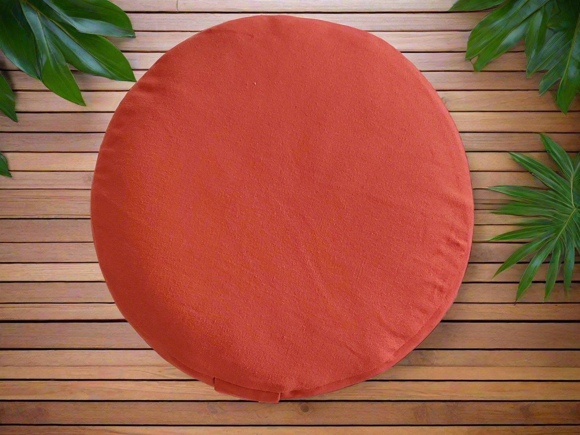 RONDO Meditation Cushion | Pure | Rust - Yoga Soul