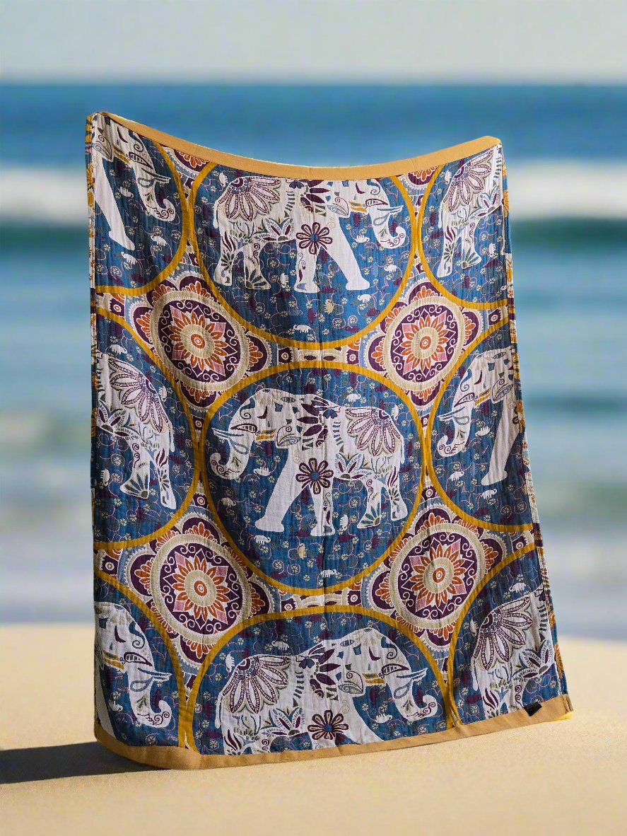 Yoga Blanket | Meditation Blanket | Elephant - Yoga Soul