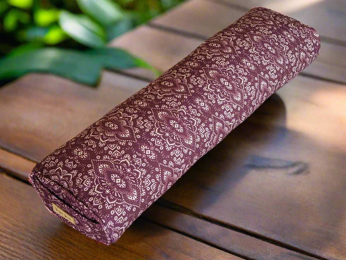 Pranayama Yoga Bolster | Mandala | Amethyst - Yoga Soul