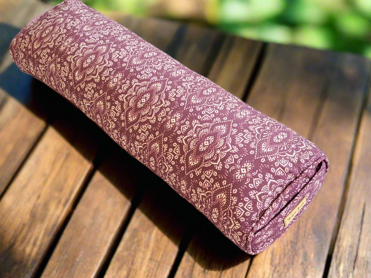 Pranayama Yoga Bolster | Mandala | Amethyst - Yoga Soul