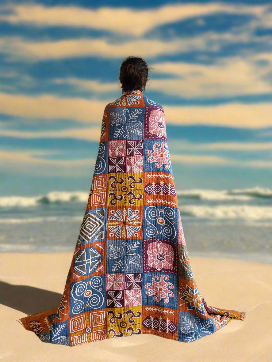 Yoga Blanket | Meditation Blanket | Square