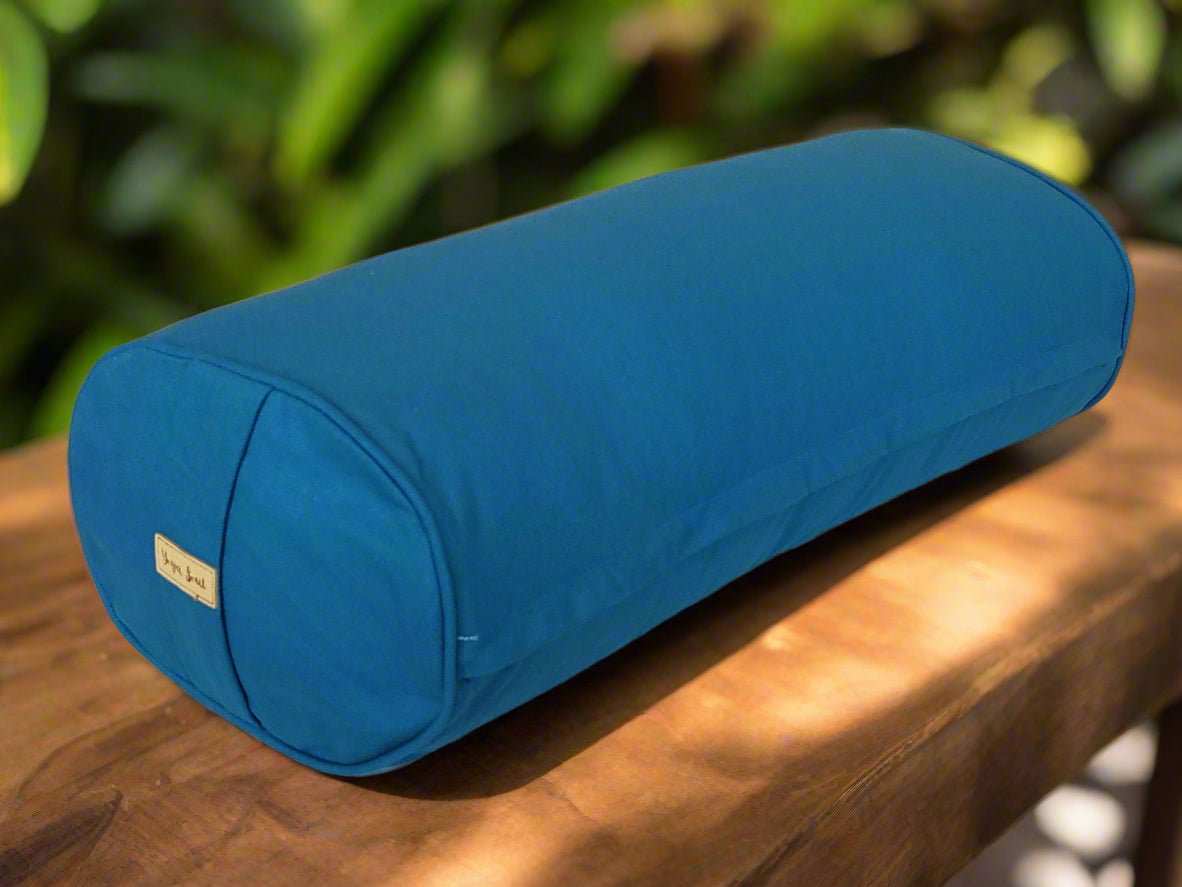 Oval Yoga Bolster | Pure | Teal - Yoga Soul