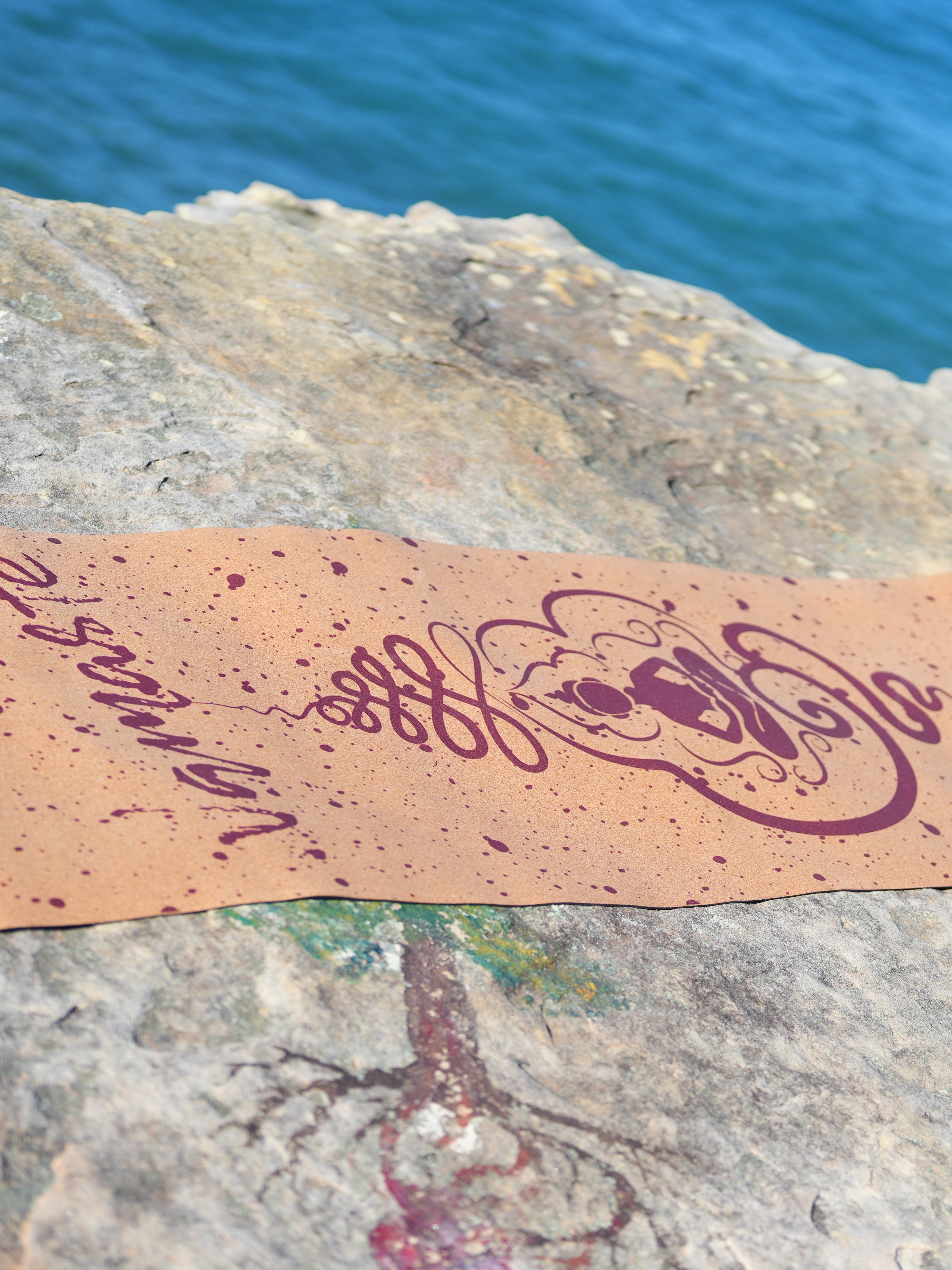 Cork Yoga Mat | Namaste - Yoga Soul