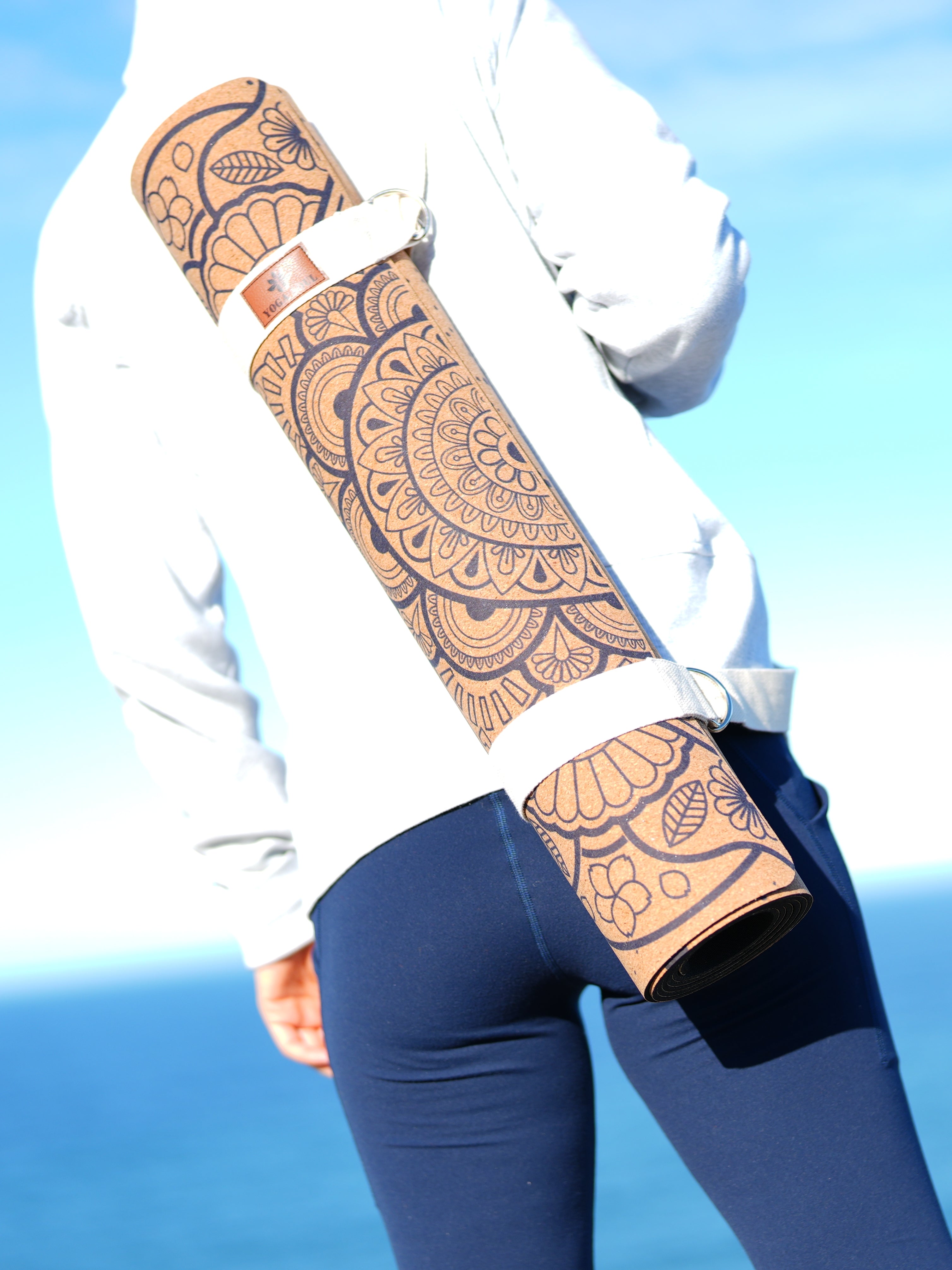 Cork Yoga Mat | Mandala - Yoga Soul