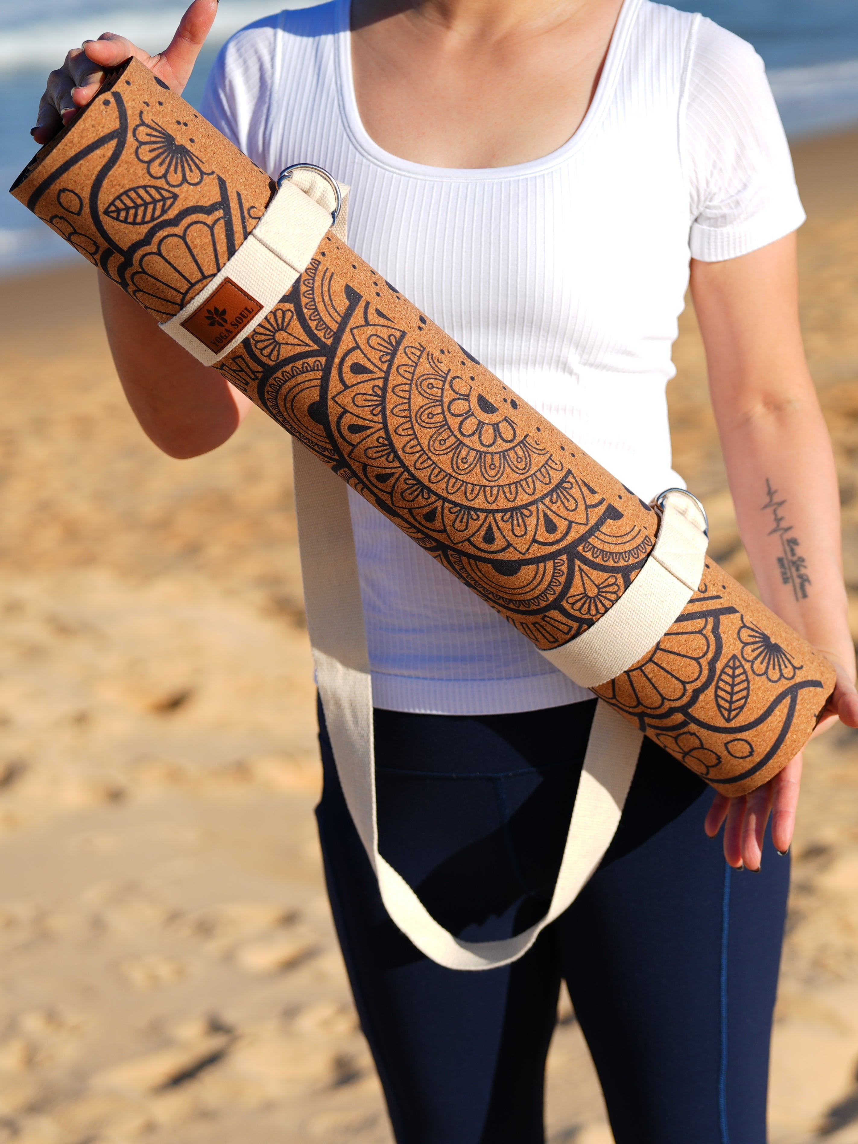 Yoga Mat Strap | Purity - Yoga Soul